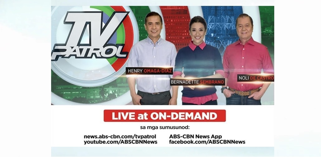 Tv patrol live streaming today new arrivals